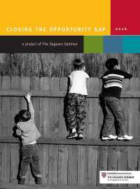 The Opportunity Gap report cover